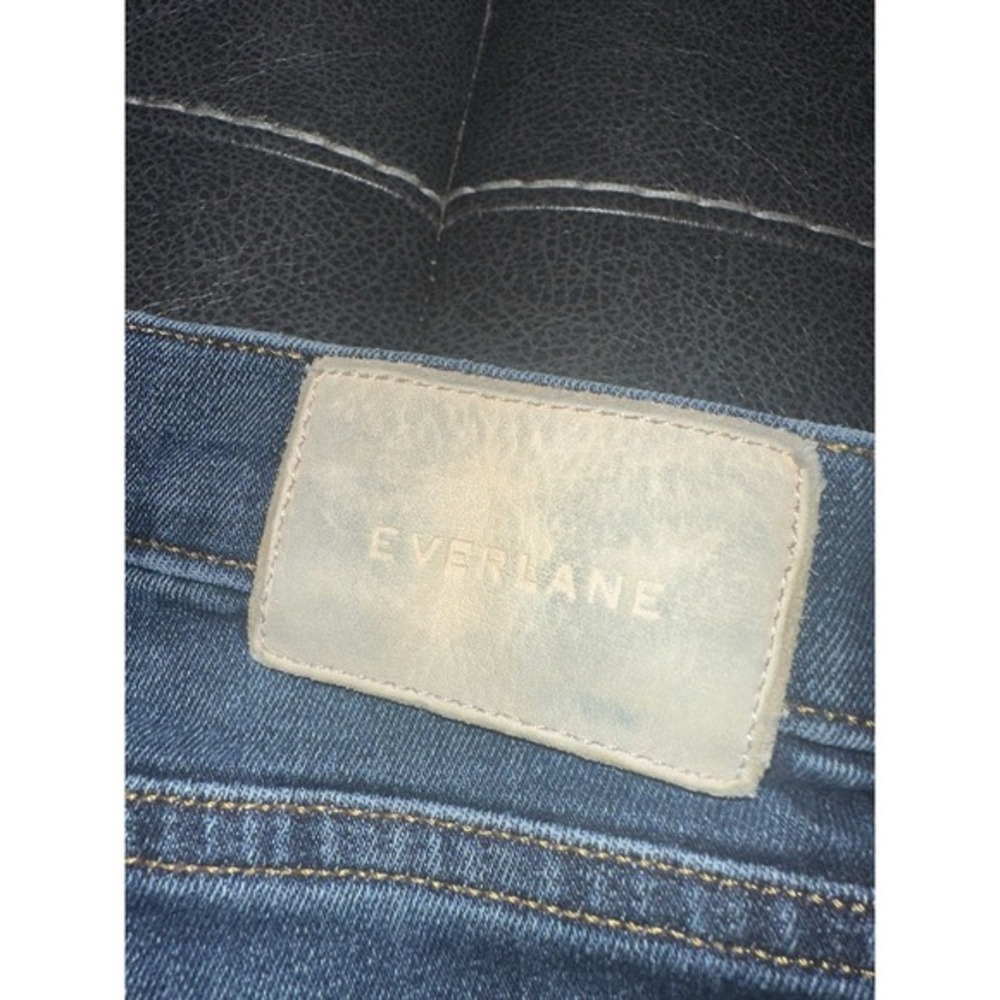 Everlane high rise skinny jeans blue size 28 Regular FLAW SEE PICS - Picture 5 of 5